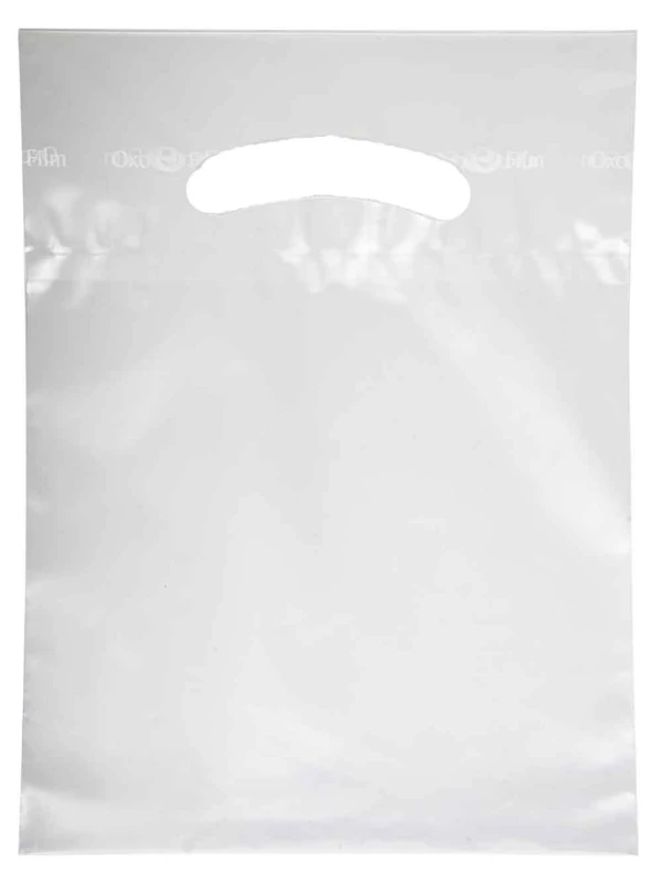 7.5 x 10 2.5 Mil Clear Eco Friendly Shopping Bags Clear 7.5 x 10 2.5 Mil Eco Friendly Shopping Bags