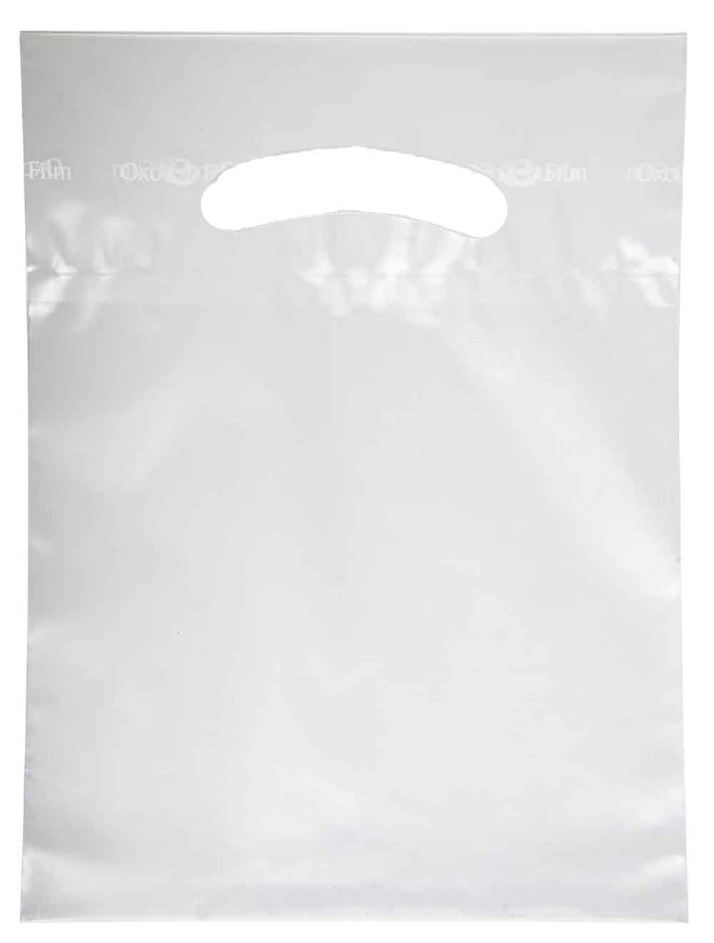 Clear 7.5 x 10 2.5 Mil Eco Friendly Shopping Bags