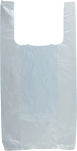 8 x 4 16 White T-Shirt Bag