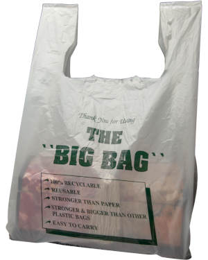 THE BIG BAG Thank You Shopping Bag