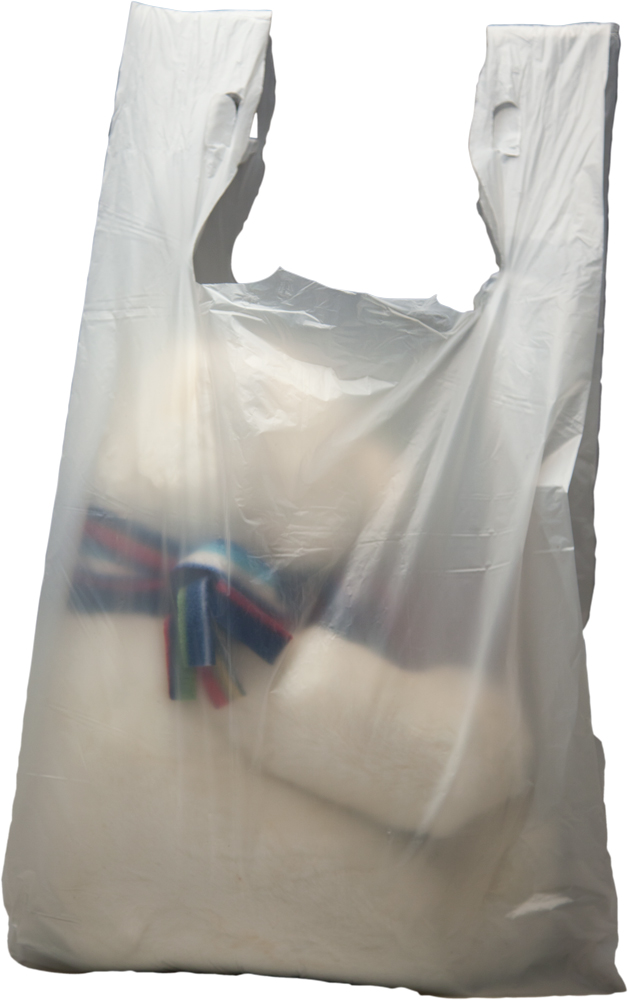 11.5 x 6.5 x 22 Thank You T-shirt Bag Suffocation Warning