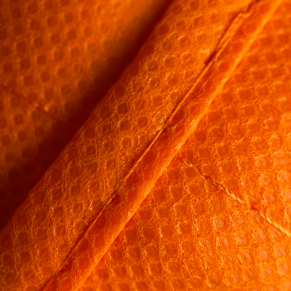 Orange Halloween Tote Reinforced Seam