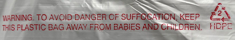 Recycle 11.5x6.5x22 Plain T-shirt Shopping Bags