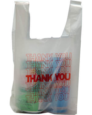 Small Thank You t-shirt bags