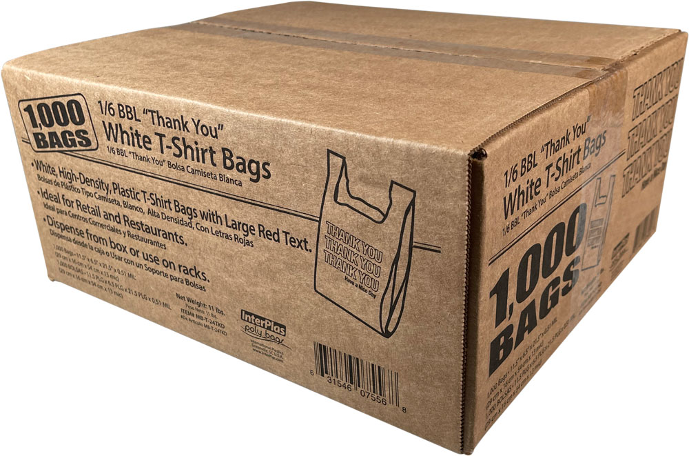 Costco Thank You Bags in Dispenser Box Case