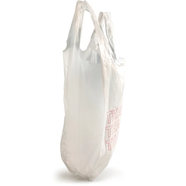 Thank You Bags in Dispenser Box Side Gusset Side Gusset of Thank You Bags in Dispenser Box