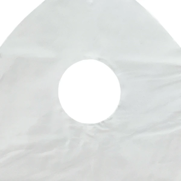 Handle of 19 x 18 + 9.5 Bottom Gusset Wave Top Thank You Bag