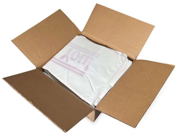 24 x 20 + 11 Wave Top Thank You Carry Out Bag 24 x 20 + 11 Bottom Gusset Wave Top Thank You Bag