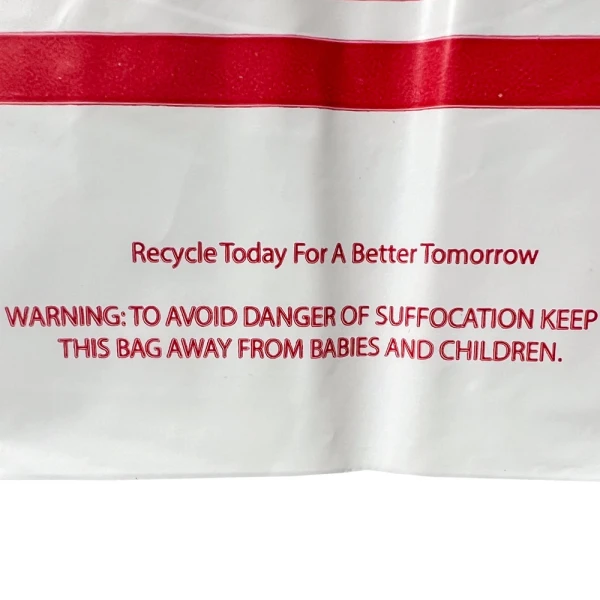 24 x 20 + 11 Wave Top Thank You Carry Out Bag 24 x 20 + 11 Bottom Gusset Wave Top Thank You Bag