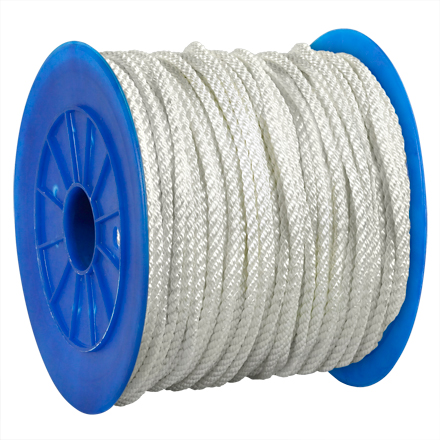 Twisted Nylon Rope - 1/2, White