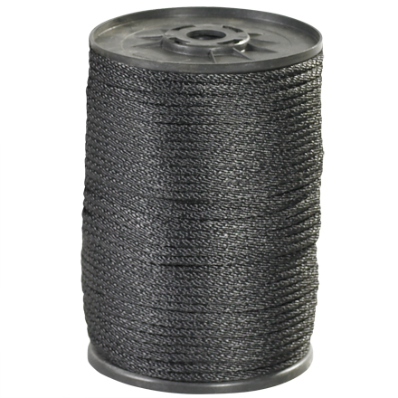 1/4 x 500 black braided nylon rope 1/4 x 500 black braided nylon rope