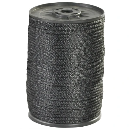 1/8 x 500 black braided nylon rope 1/8 x 500 black braided nylon rope