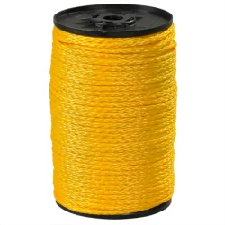 3/8" x 1000 Hollow Braided Poly Rope