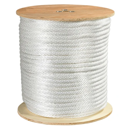 3/8 x 500 white braided nylon rope 3/8 x 500 white braided nylon rope