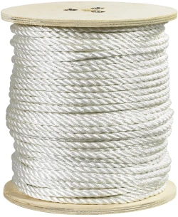 3/16" x 1000 Hollow Braided Poly Rope