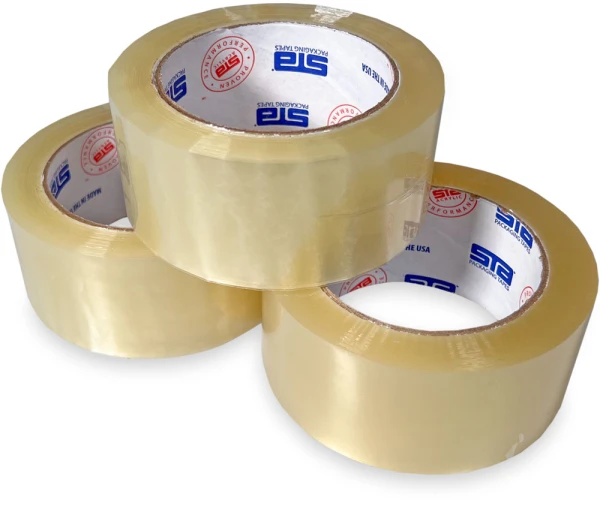 2 Inch x 110 yds 1.8 Mil Acrylic Clear Carton Sealing Tape Rolls Rolls of 2 in x 110 yds Acrylic Tape