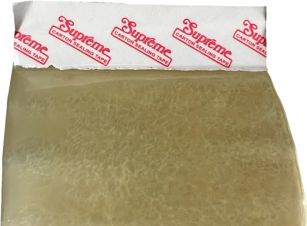 3 inch X 110 Yds Economical Carton Sealing Tape Tab Interplas Packing Tape Clear 72MM X 100M - 2 MIL Tab