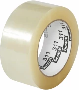 Clear 3M 313 2 x 110 yds 2.5 mil Acrylic Tape