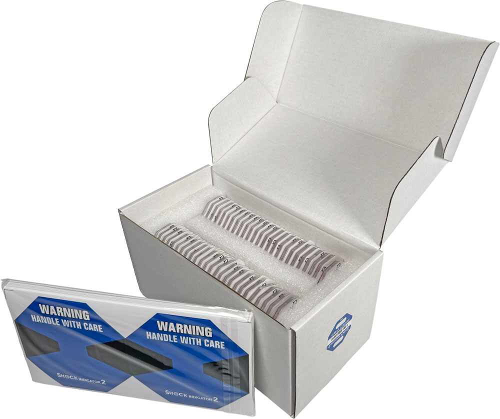 Open Case Indicators of 15G Shock Label Indicator