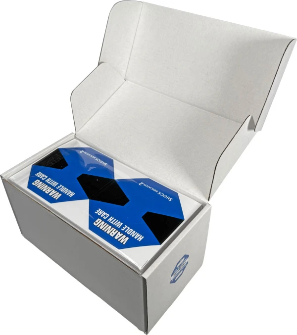 15G Shock Indicator Label Open Case Open Case of 15G Shock Label Indicator