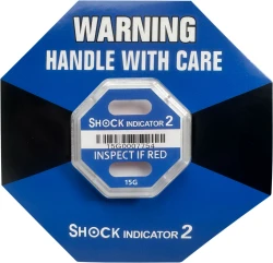 15G Shock Indicator Label