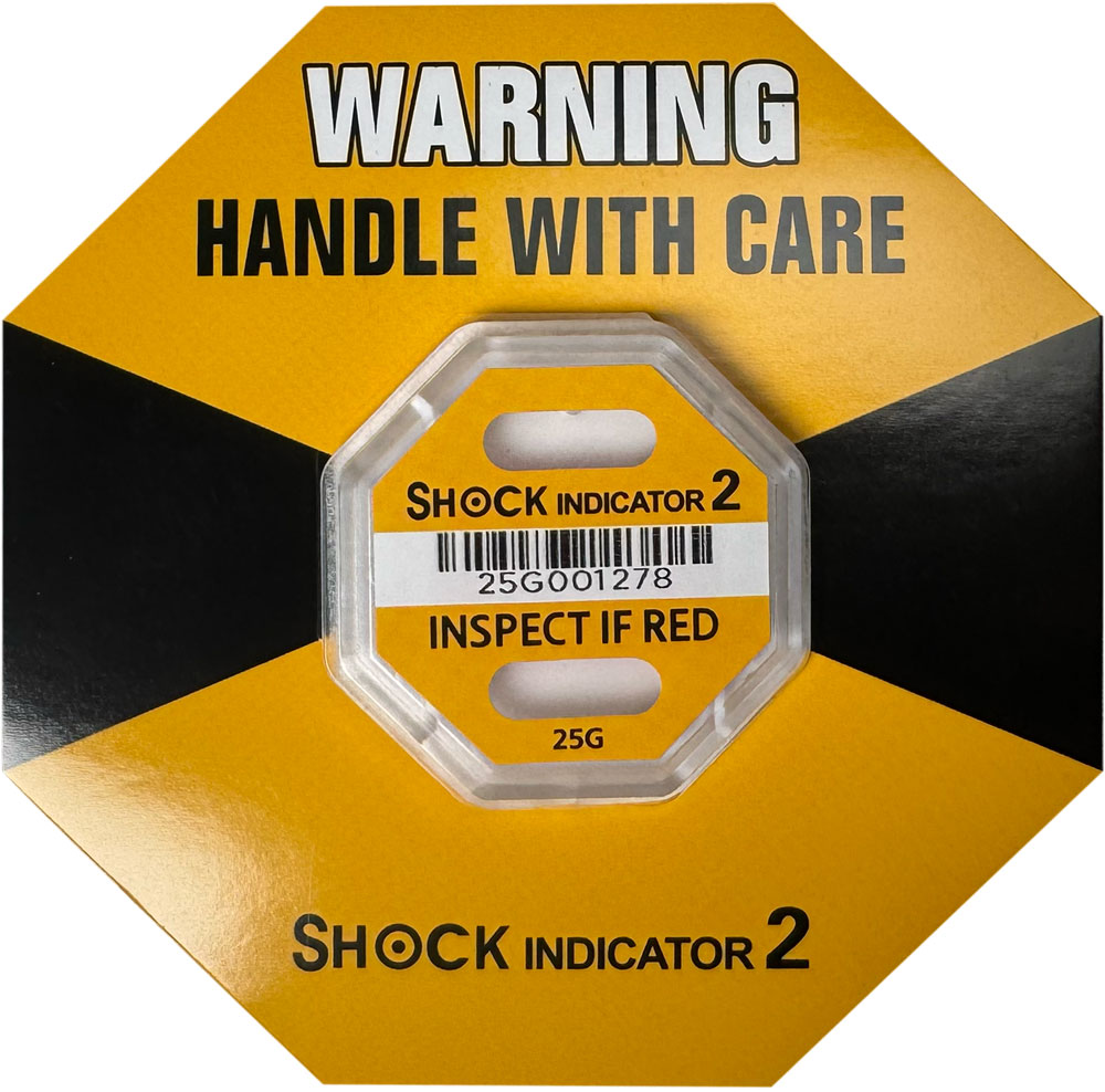 25G Shock Label Indicator