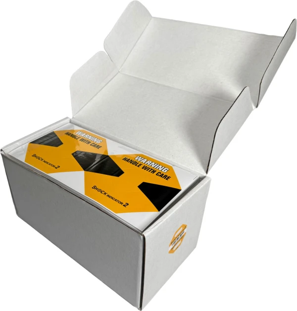 25G Shock Indicator Label Case Case of 25G Shock Label Indicator