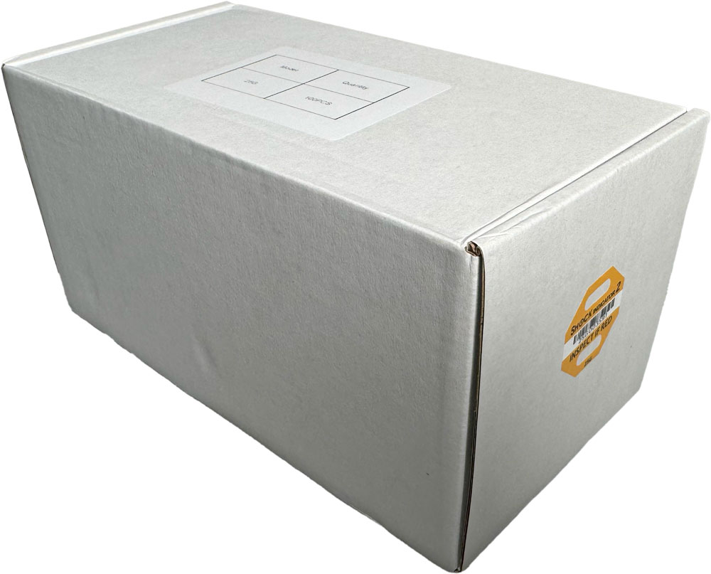 Case of 25G Shock Label Indicator