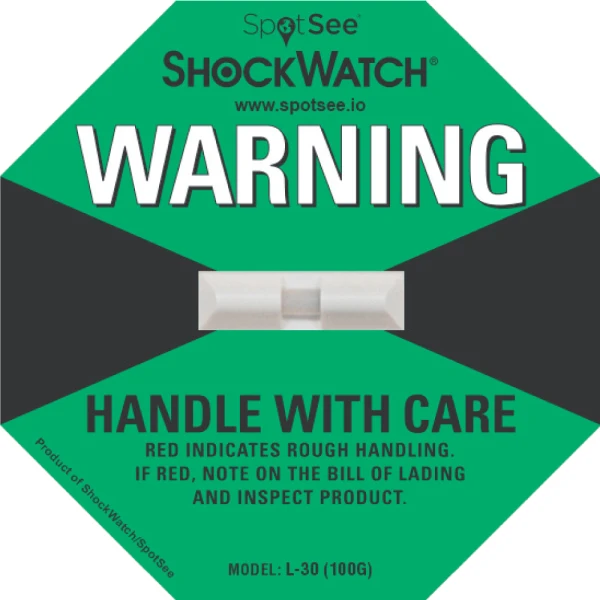 L-30 ShockWatch Label 100G (Green)