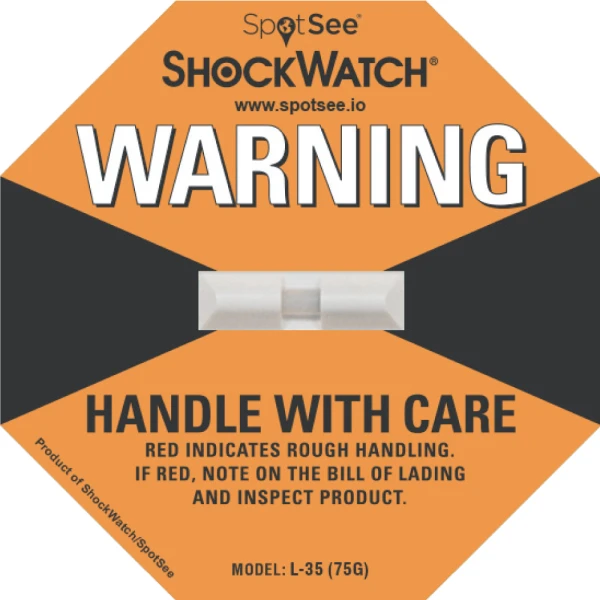 L-35 ShockWatch Label 75G (Orange) L-35 ShockWatch Label 75G (Orange)