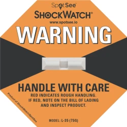 L-35 ShockWatch Indicator Label 75G (Orange)
