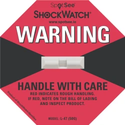 L-47 ShockWatch Indicator Label 50G (Red)