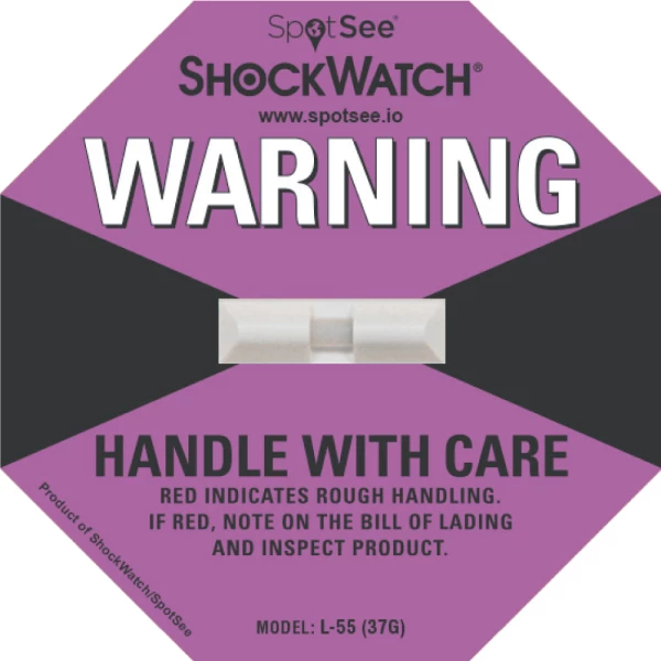 L-55 ShockWatch Label 37G (Purple)