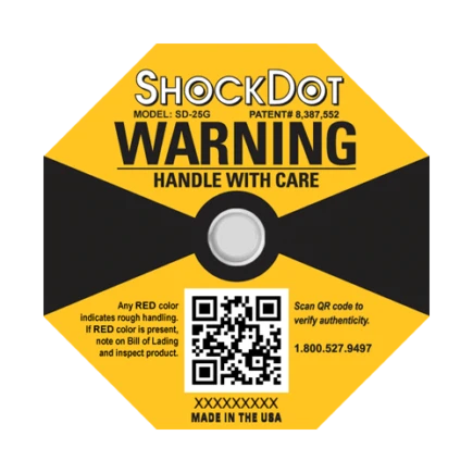 ShockDot Label 25G (Yellow) Yellow ShockDot 25G Label