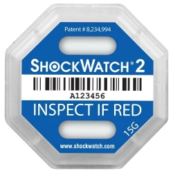 ShockWatch 2 Indicator Label 15G