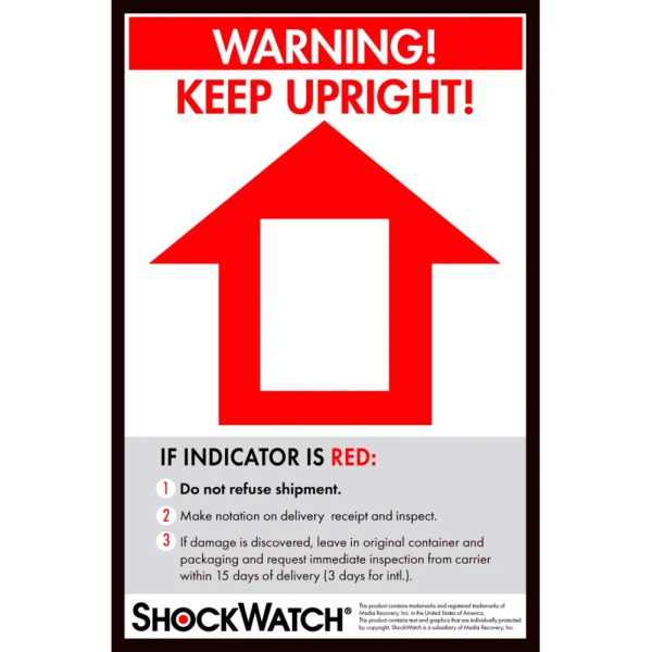 TiltWatch XTR Companion Labels - 500 Labels