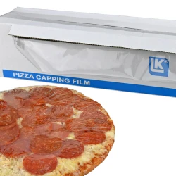 16" x 16" Pizza Capping Film on Roll - Personal Pizza
