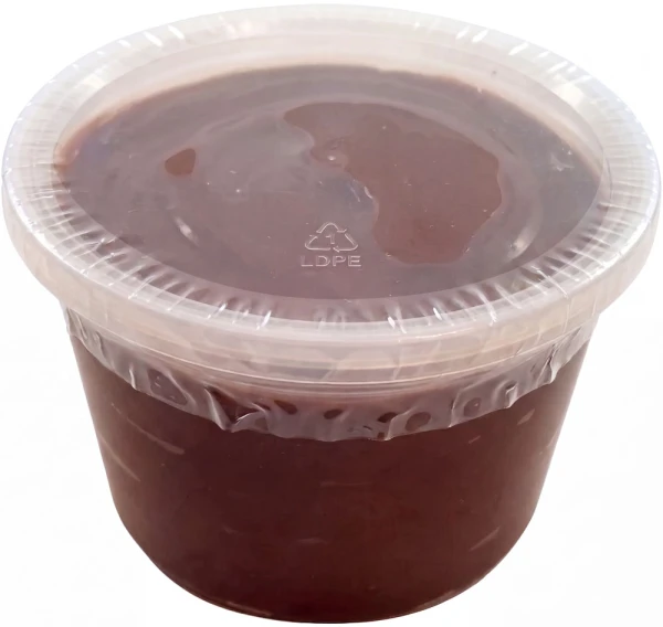 152 mm x 33 mm + 7 mm Preform Shrink Bands on Deli Container 152mm x 33mm + 7 mm Preform Shrink Bands