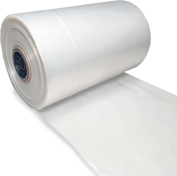 Vented 16 Inch x 2750 Feet 2.5 mil Polyethylene Shrink Bundling Film 16 x 2750 2.5 mil Poly Heat Shrink Film with Vent Holes