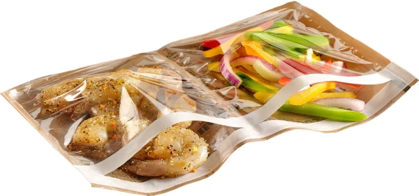 12 x 8.5 Dual-Compartment Cooking Bags for Microwave or Oven