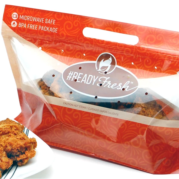 14 x 8.25 + 5.5 #ReadyFresh Grab-N-Go Pouch - 8 Piece Chicken