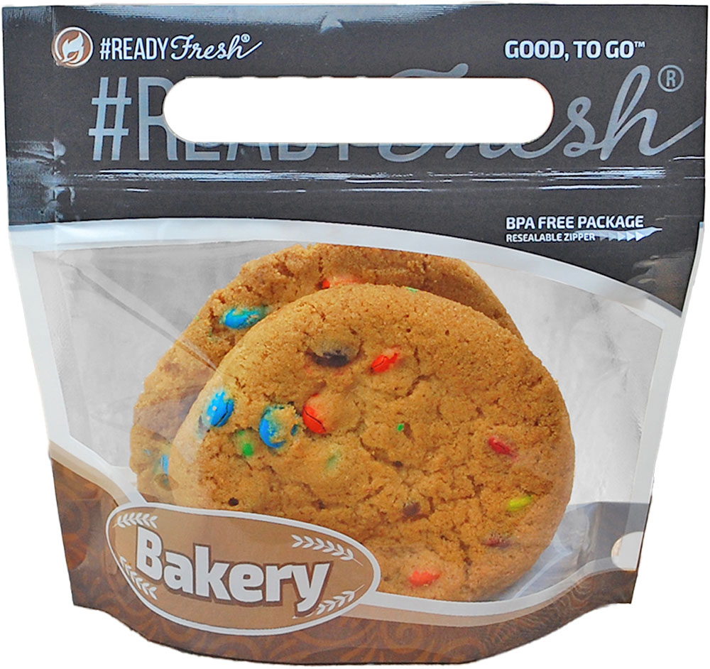 6 x 5.85 + 2.17 + 1.38 #ReadyFresh Grab-N-Go Cookie Pouchs - 2 Cookies