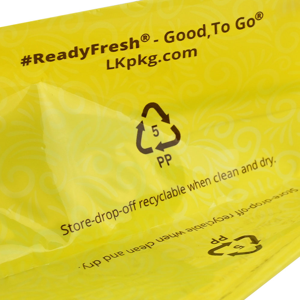 Bottom Gusset of 9.5 x 8 +5 ReadyFresh Small Tamales Pouch