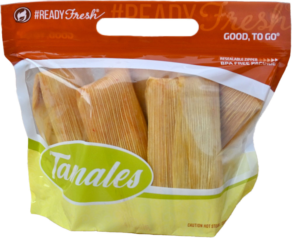 9.5 x 8 +5 ReadyFresh Small Tamales Pouch