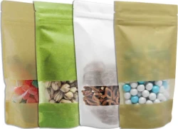 Rice Paper Stand Up Pouches Rice Paper Stand Up Pouches