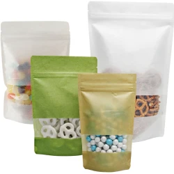 Rice Paper Stand Up Pouches Rice Paper Stand Up Pouches