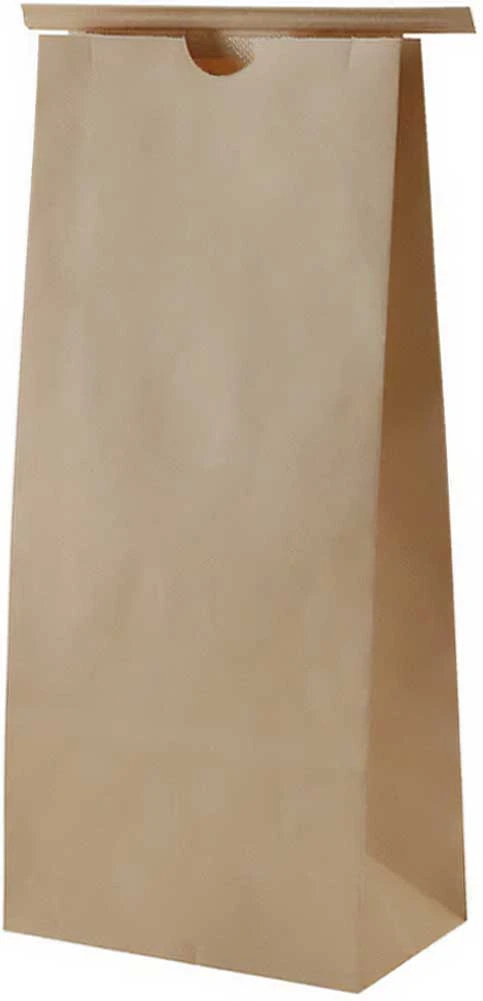 5 lb Paper Bag with Tin Tie - Kraft 5 lb Paper Bag with Tin Tie - Kraft
