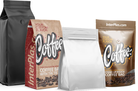 custom coffee bags packaging