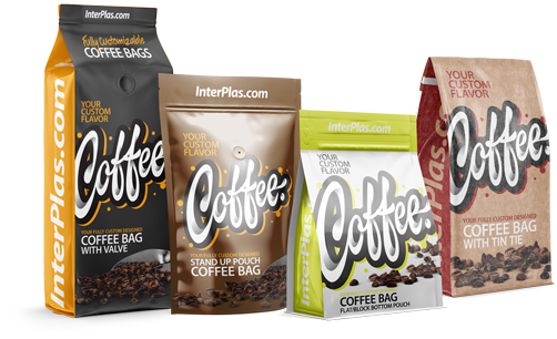custom coffee bags packaging
