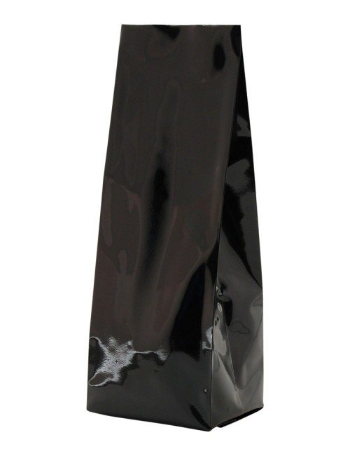 Black 8 oz. Side Gusset Bags